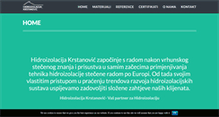 Desktop Screenshot of hidroizolacija-krstanovic.hr